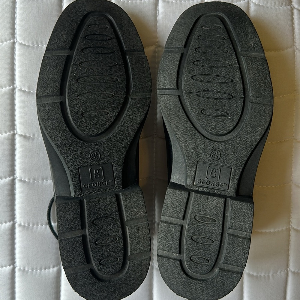 8.5 GEORGE men’s tie dress shoes - Picture 6 of 11